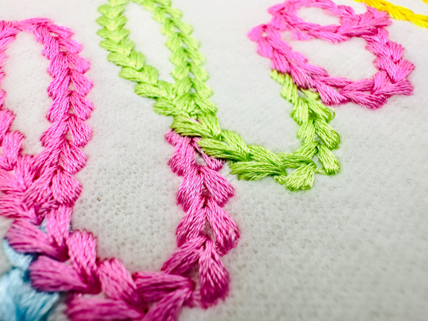 Extra Bold Chain Stitch Font