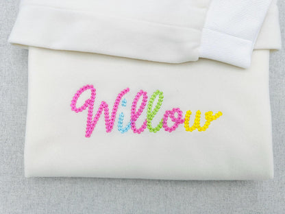 Extra Bold Chain Stitch Font
