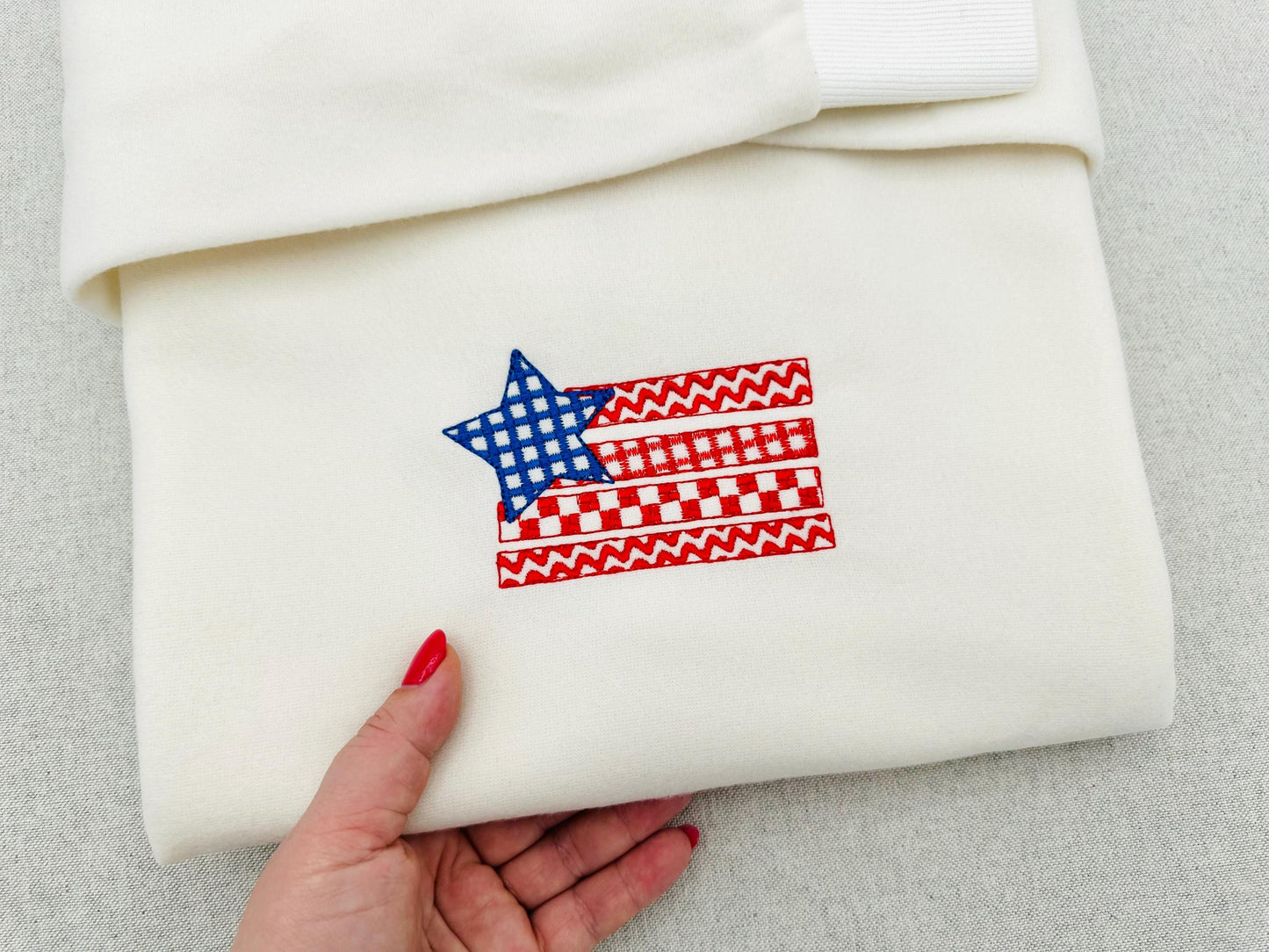 Patchwork US Flag
