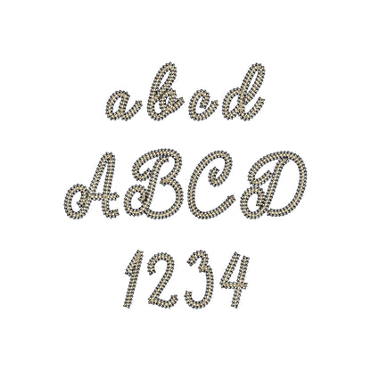 Double Chain Font Spun