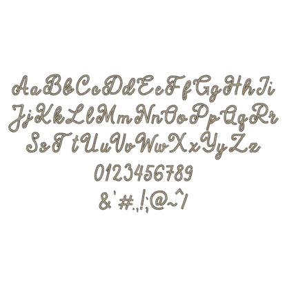 Double Chain Font Spun