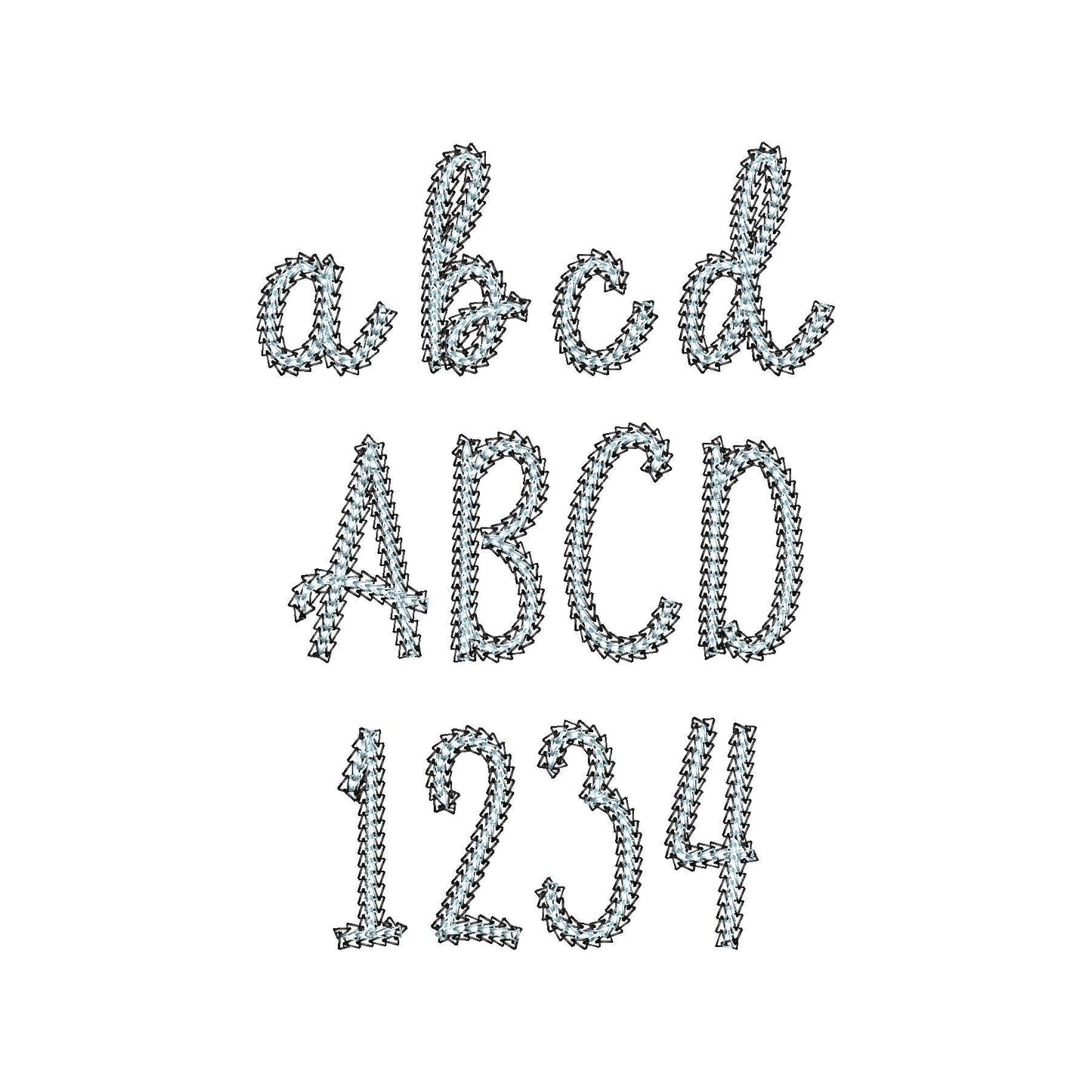 Double Chain Font Spark