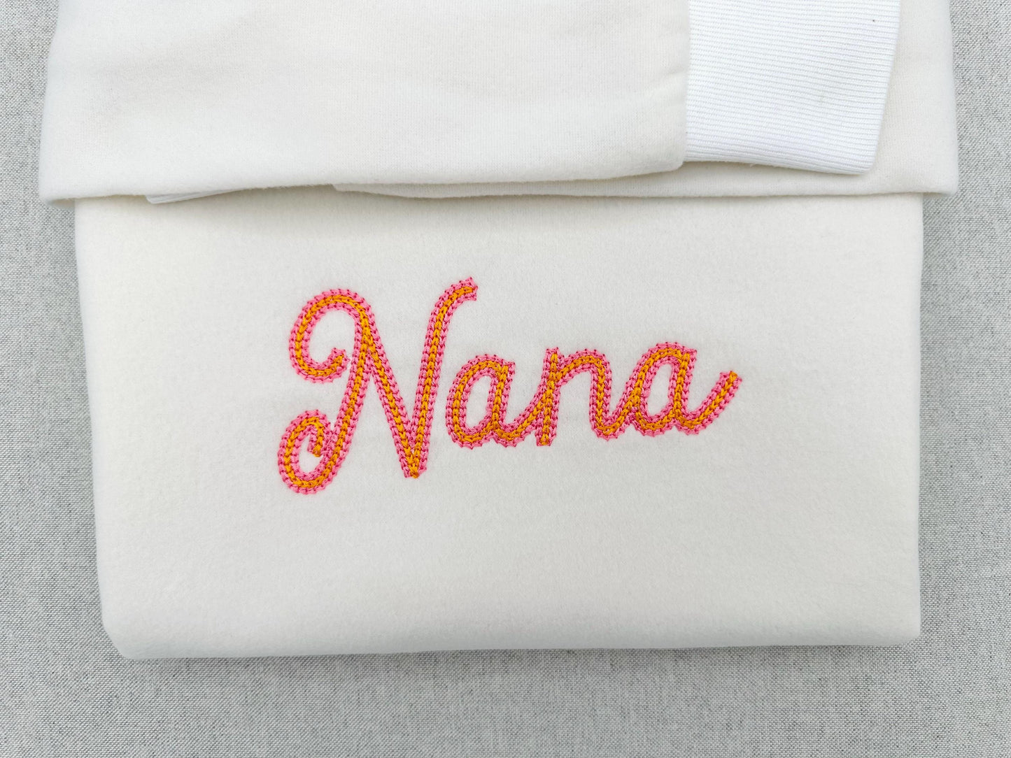 Double Chain Font Spun