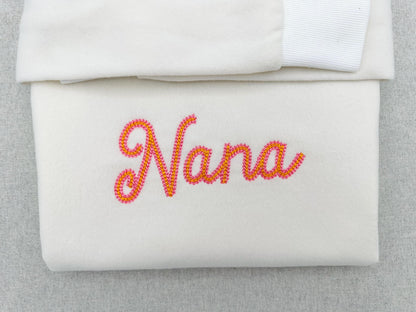 Double Chain Font Spun