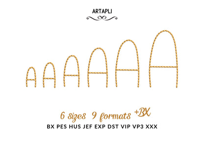 Hand stitch effect Font Sunspun