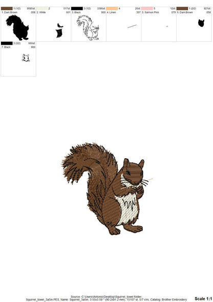 Lovely Squirrel ITH