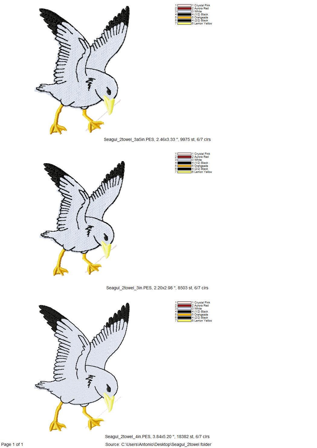 Naughty Flying Seagull