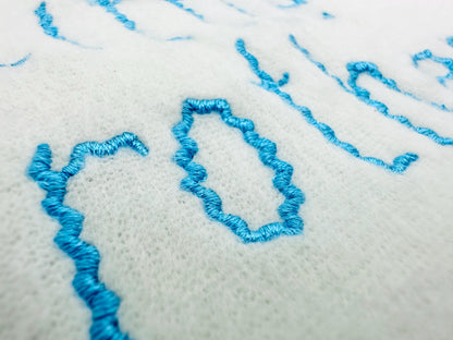 RicRac stitch Font Sunwave