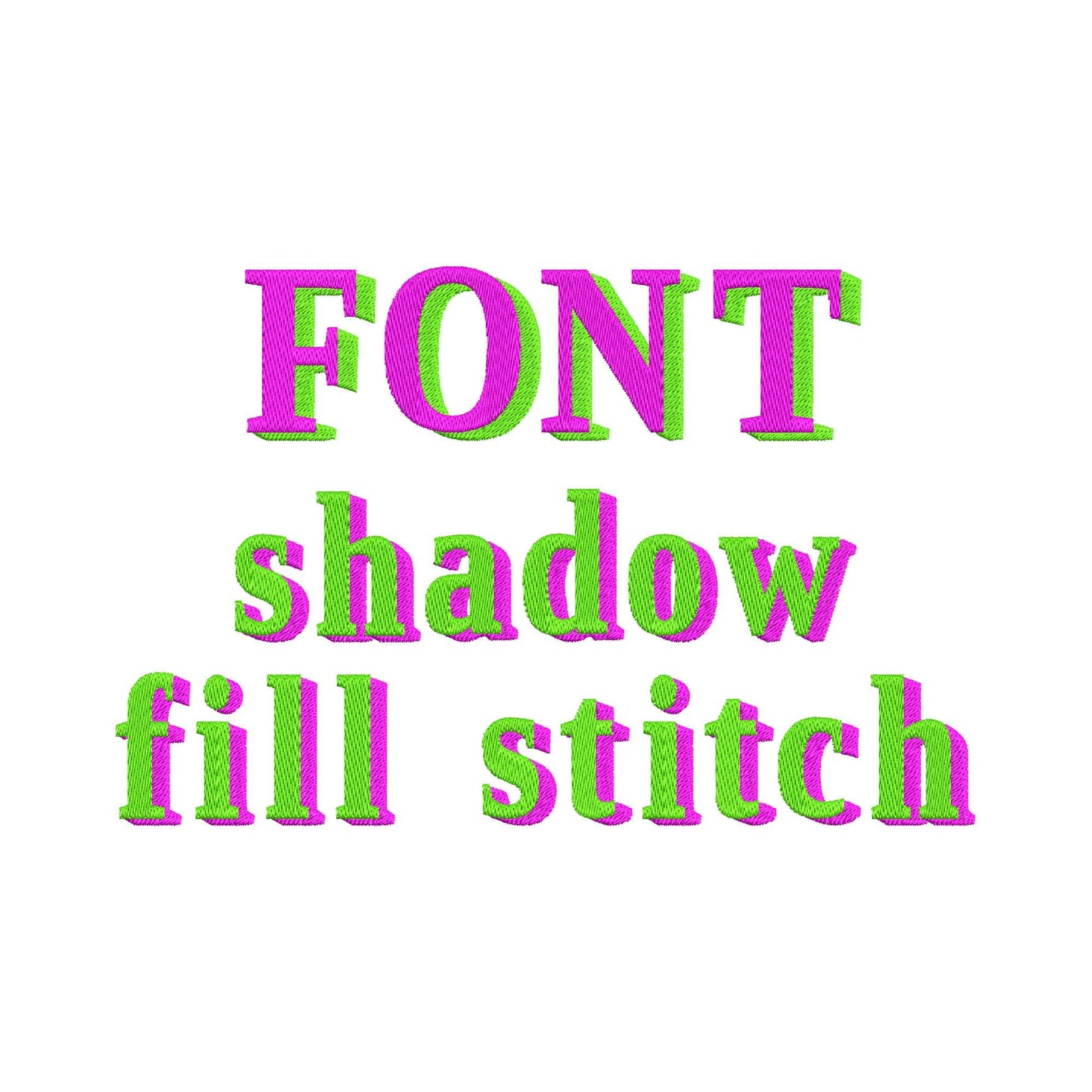 Shadow Varsity Font