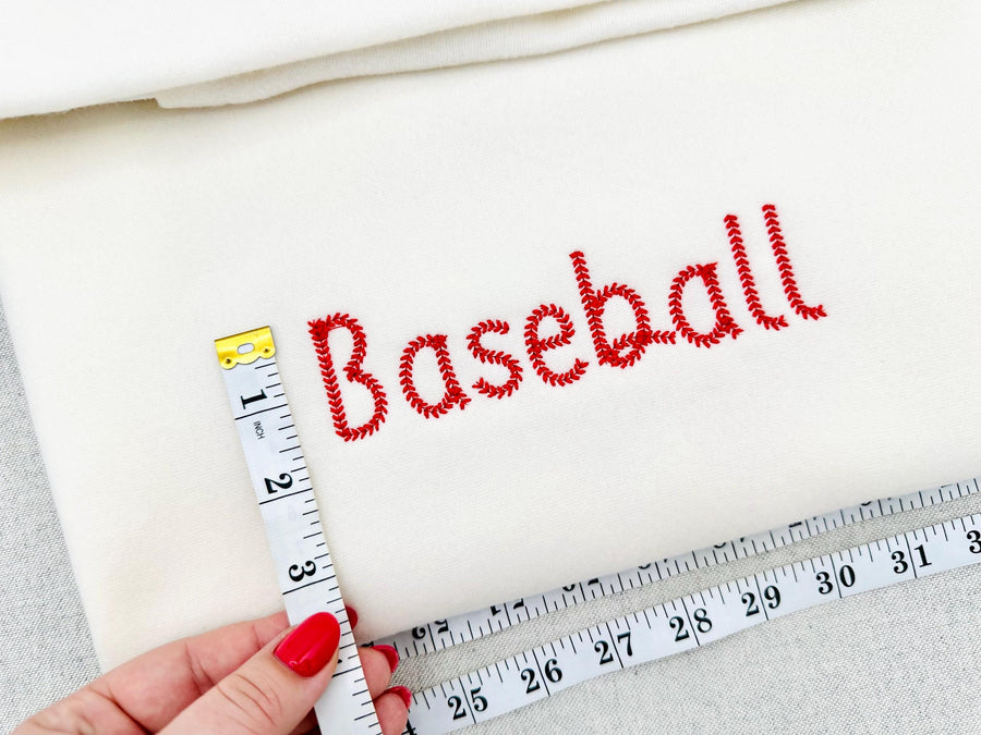 Baseball stitch FONT Sunspun awesome sports stitch handwritten alphabet letters machine embroidery designs