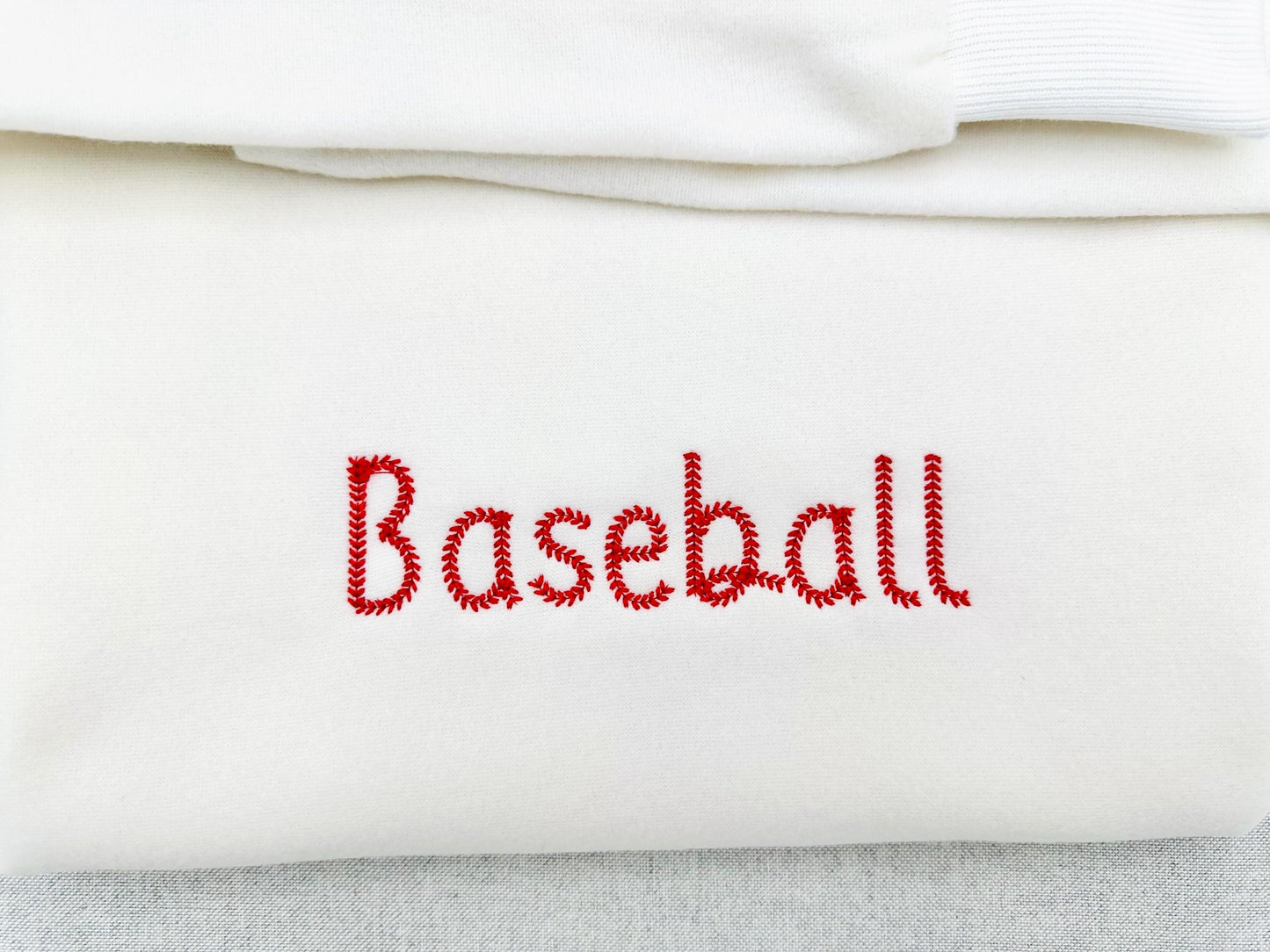 Baseball stitch Font Sunspun