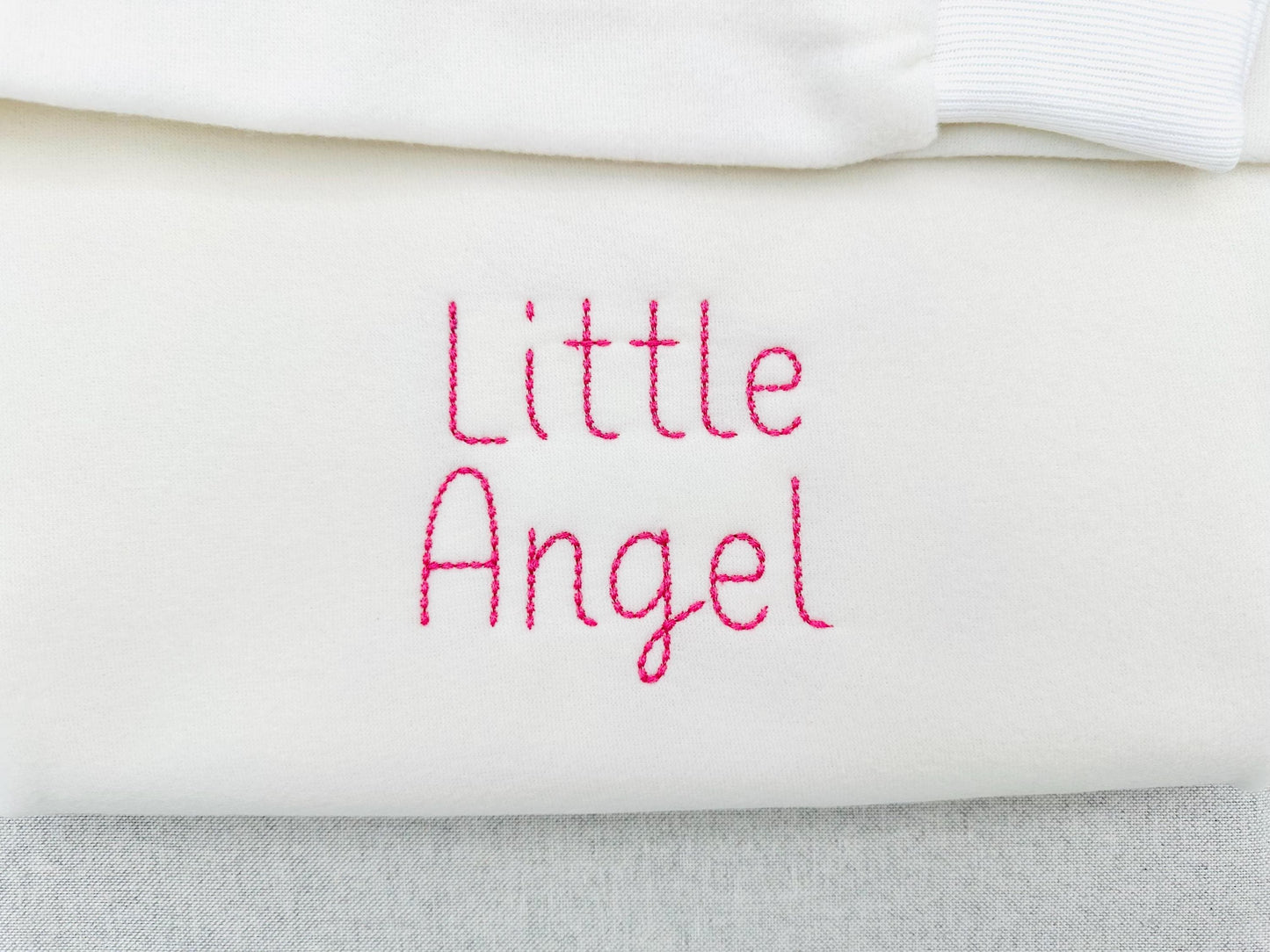 Hand stitch effect Font Sunspun
