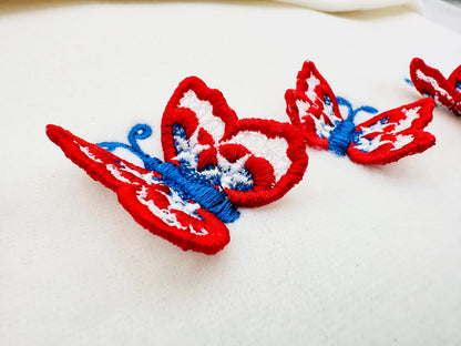 Patriotic Butterfly 3D