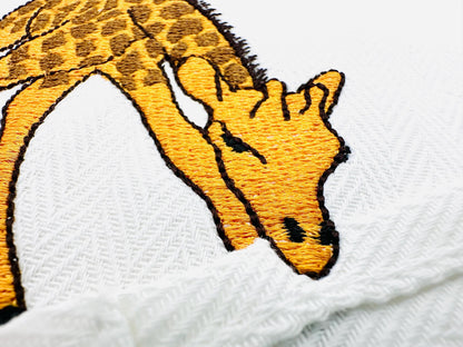 Playing Baby Giraffe