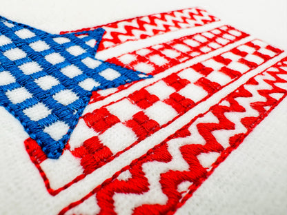 Patchwork US Flag