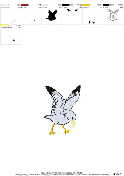 Naughty Flying Seagull