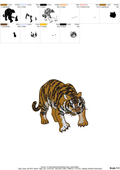 Naughty Tiger ITH