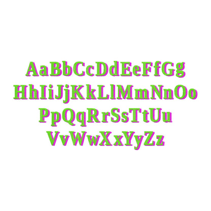 Shadow Varsity Font