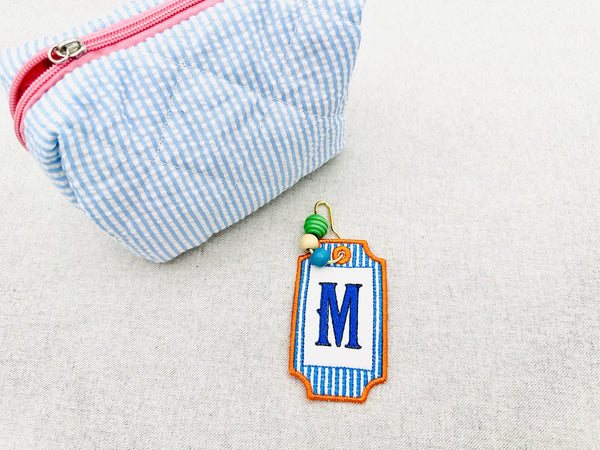 Old-fashioned Bag Tag Charm