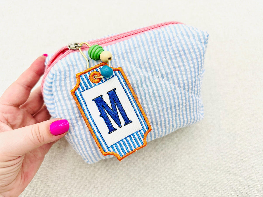 Old-fashioned Bag Tag Charm