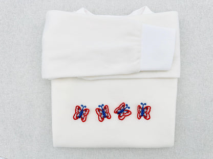 Patriotic Butterfly 3D