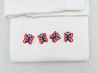 Patriotic Butterfly 3D