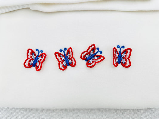 Patriotic Butterfly 3D