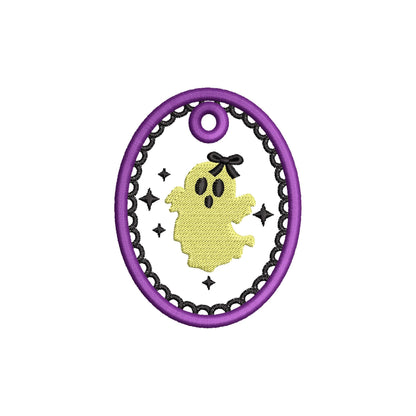Pretty Baby Ghost Bag Tag Charm