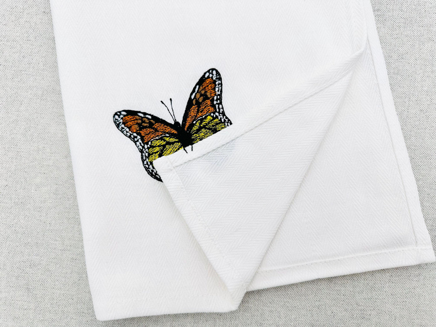 Flying Monarch Butterfly
