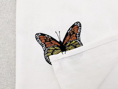 Flying Monarch Butterfly