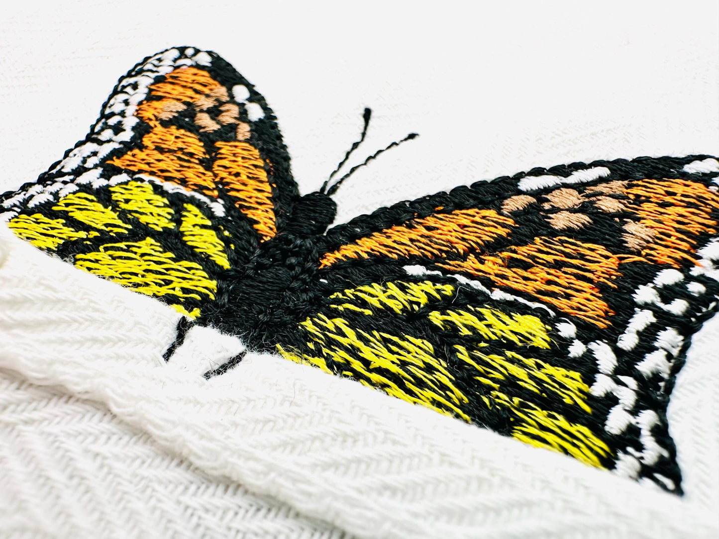 Flying Monarch Butterfly