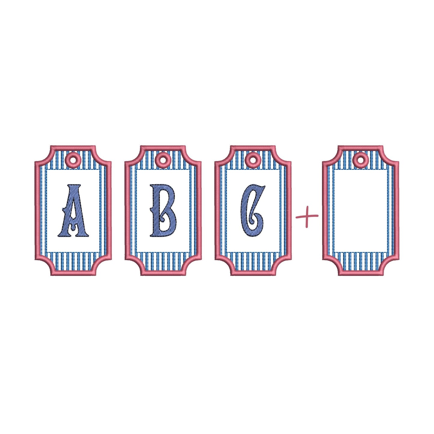 Old-fashioned Bag Tag Charm