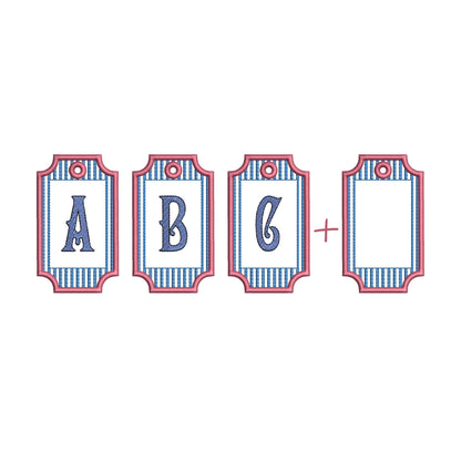 Old-fashioned Bag Tag Charm