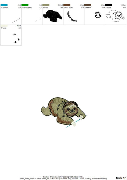 Playing Little Sloth