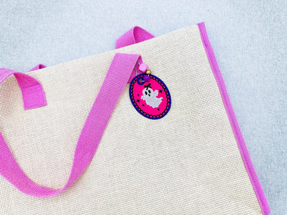Pretty Baby Ghost Bag Tag Charm