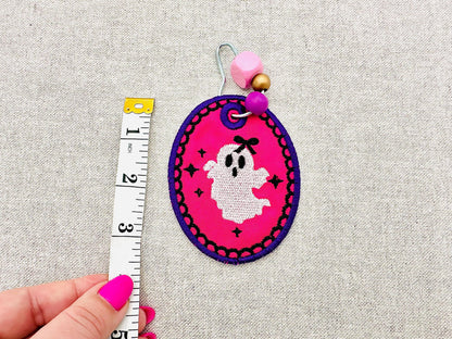 Pretty Baby Ghost Bag Tag Charm