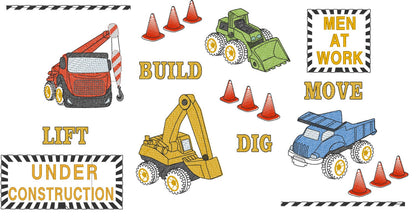 Builder Construction Equipment Big Set