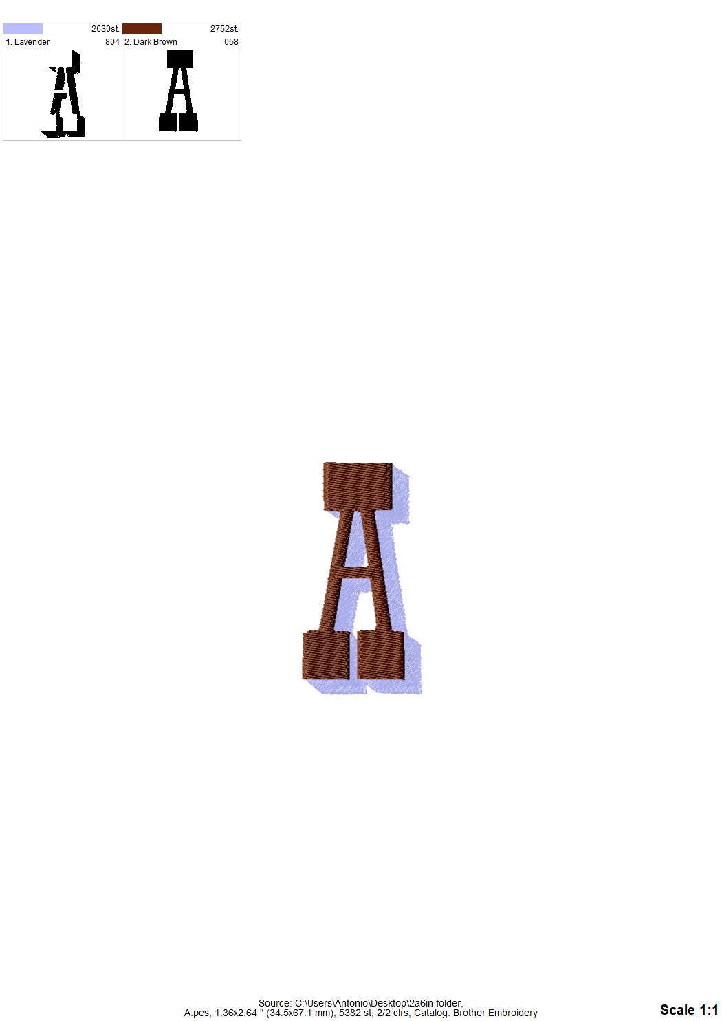 Varsity style Liberty Shadow Font