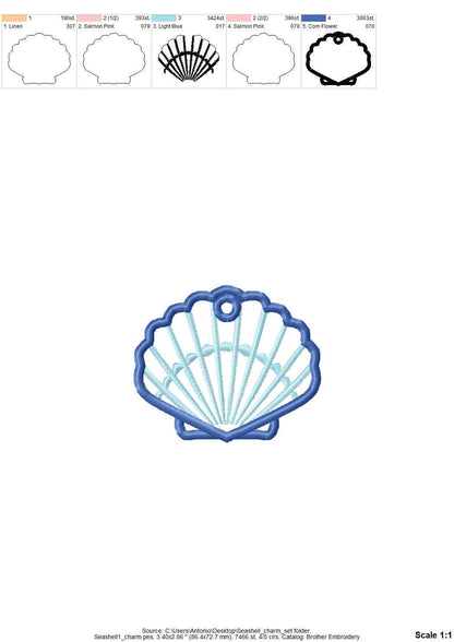 Summer Beach Seashell SET