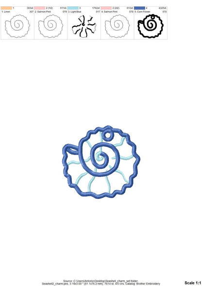 Summer Beach Seashell SET