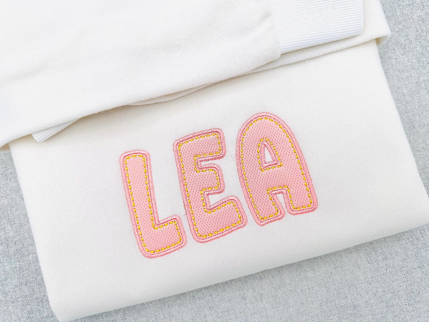 Applique Font Meadow Pop