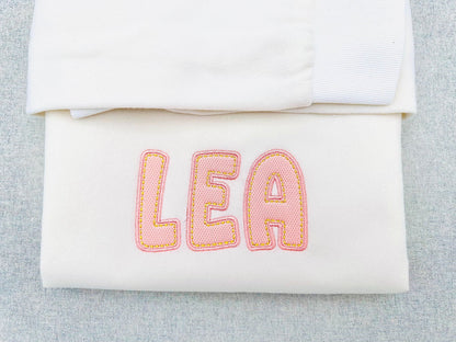 Applique Font Meadow Pop