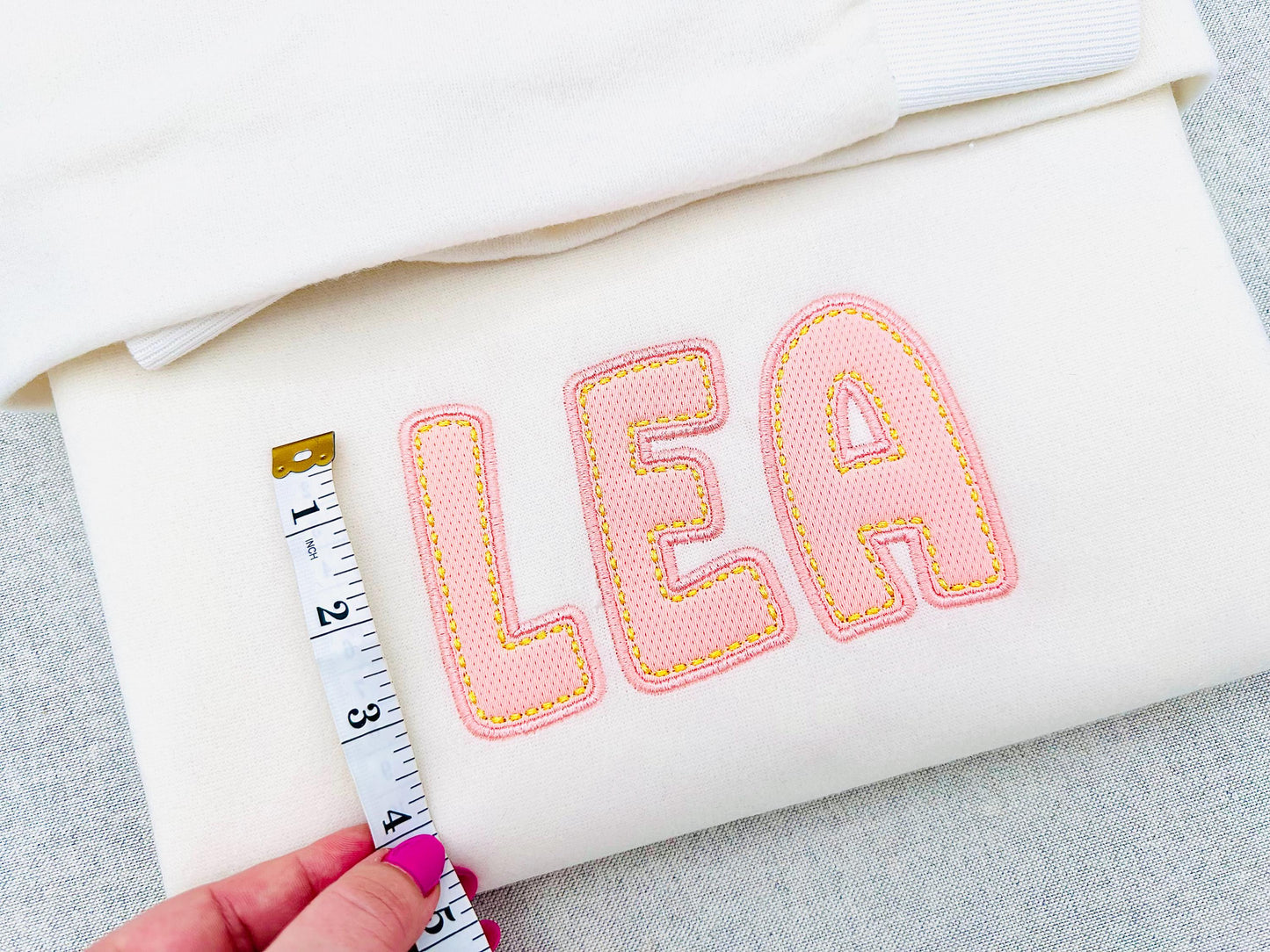Applique Font Meadow Pop