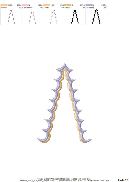 Delicate Split Side Seam