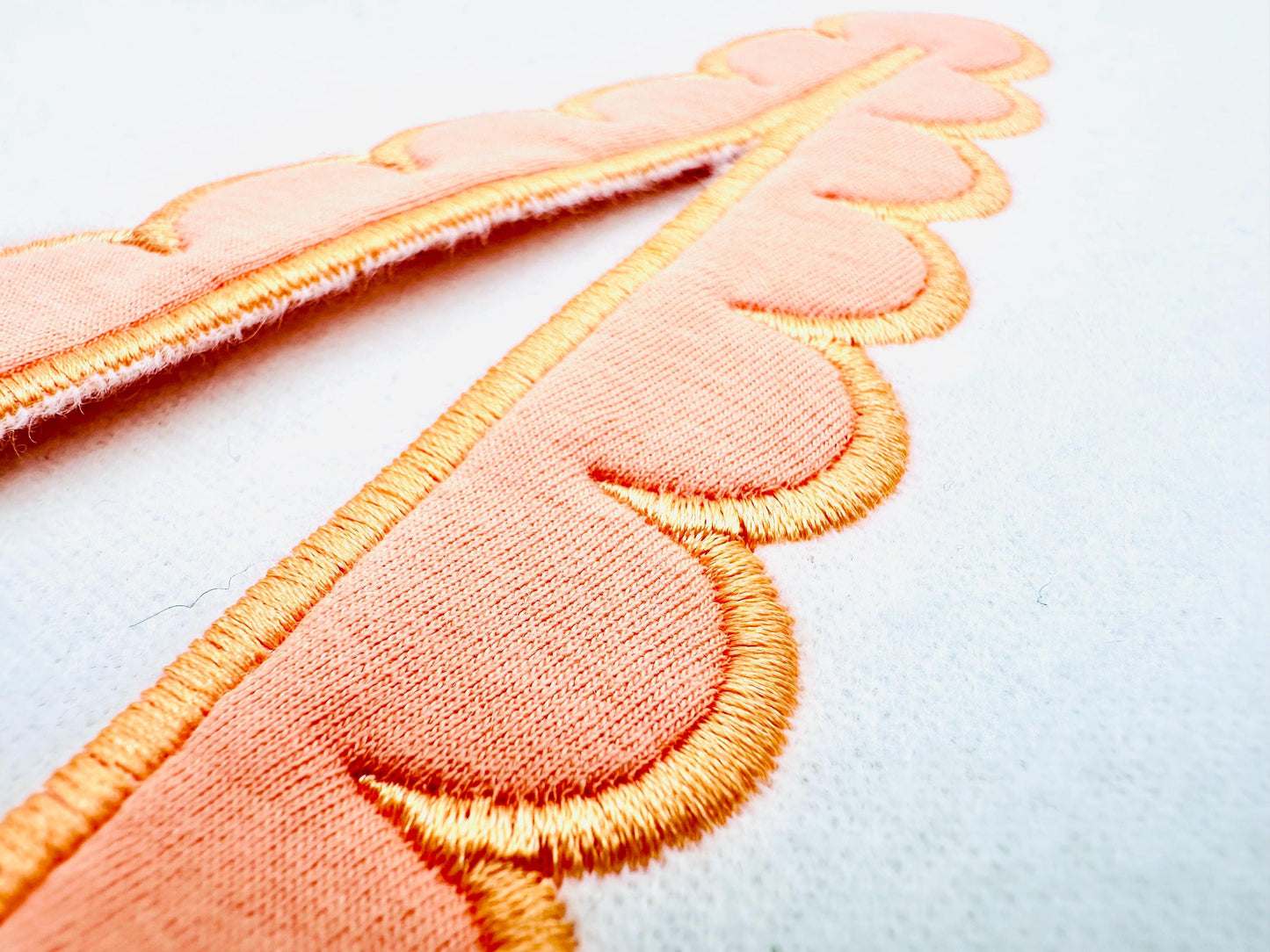 Scalloped Split Side Seam