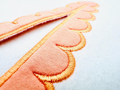 Scalloped Split Side Seam