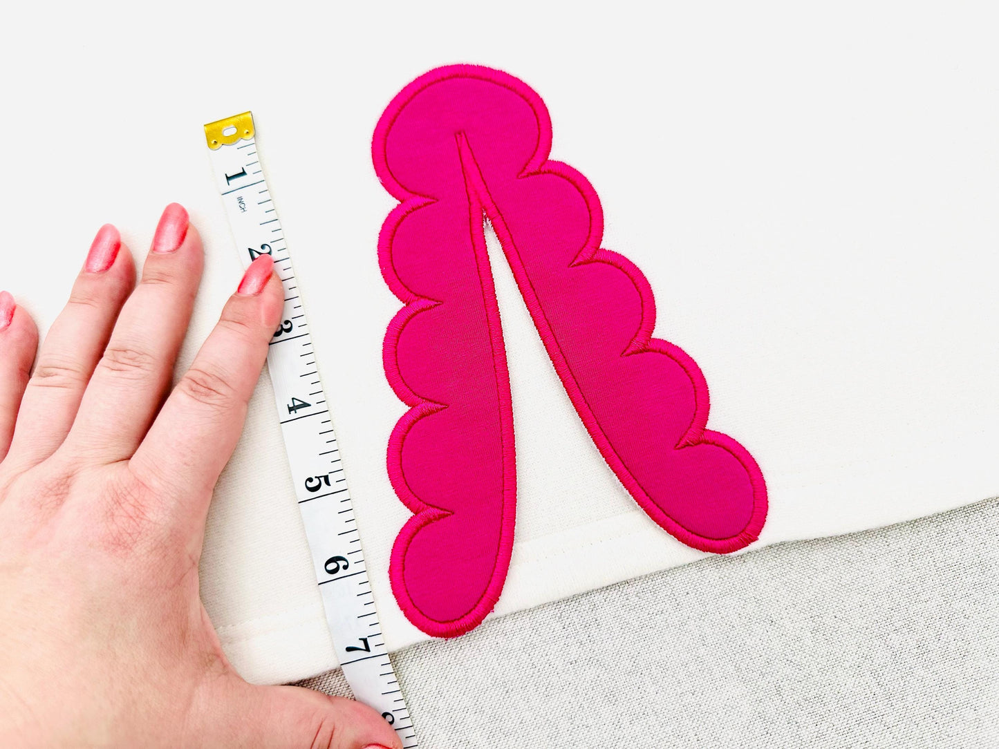 Soft Scalloped Split Side Seam