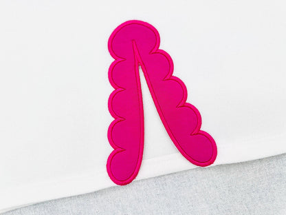 Soft Scalloped Split Side Seam