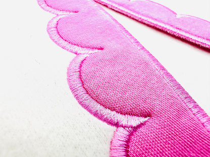 Inverse Scalloped Split Side Seam
