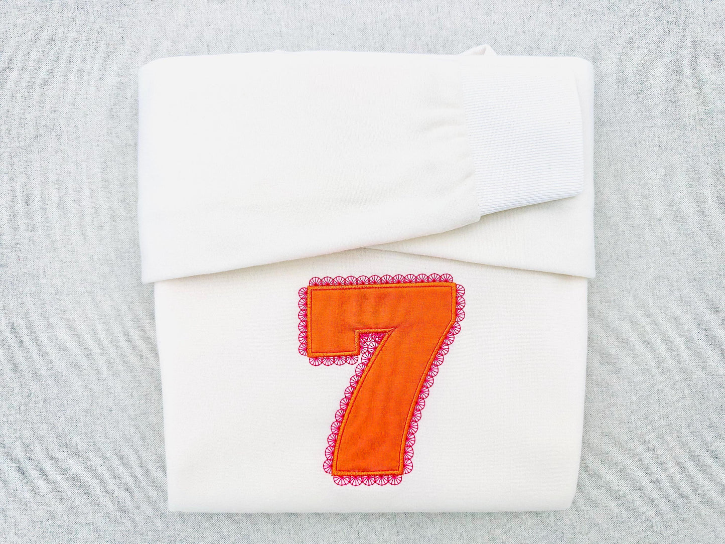 Ultra Bold Birthday Numbers with Lace